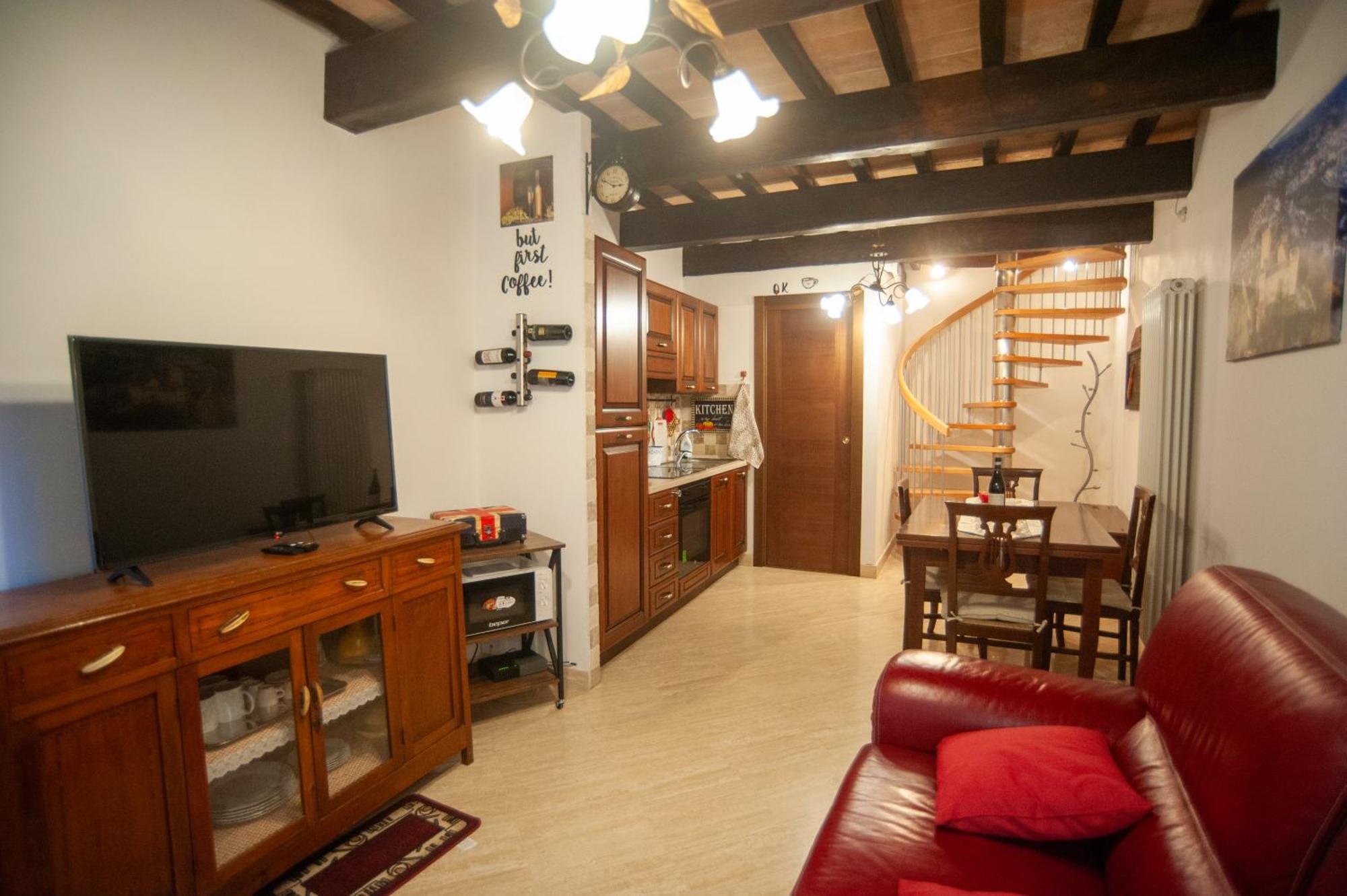 纳尔尼Casa Dell'Oliveto "Parcheggio Gratuito"公寓 外观 照片